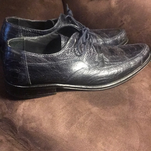 COPY - Genuine Ostrich Skin Shoes - Picture 4 of 4
